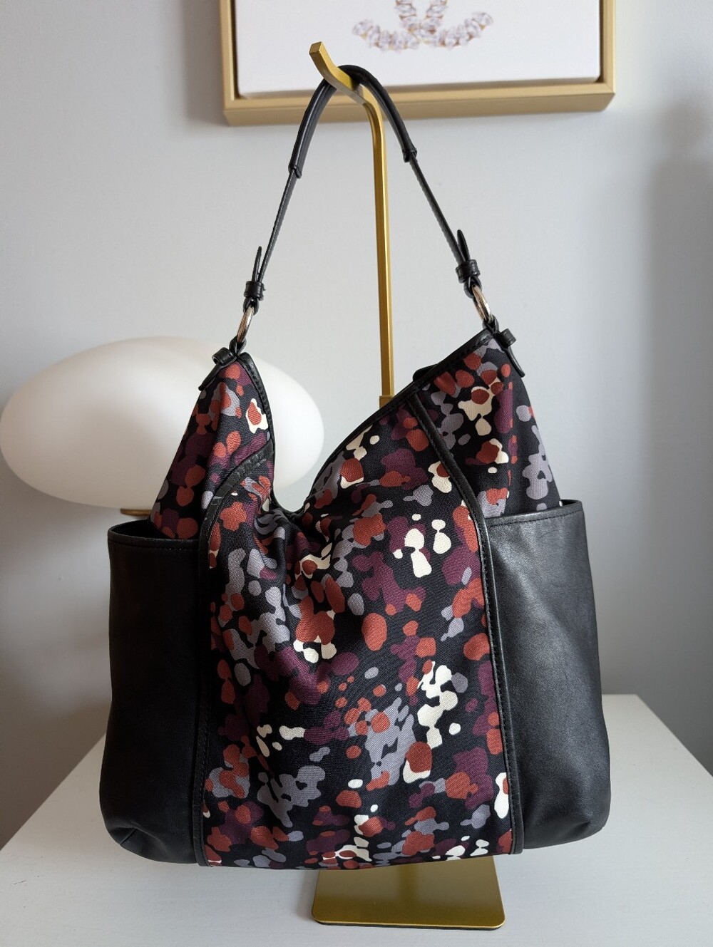 Coach Park Splatter Print Hobo - EUC! - Picture 3 of 8